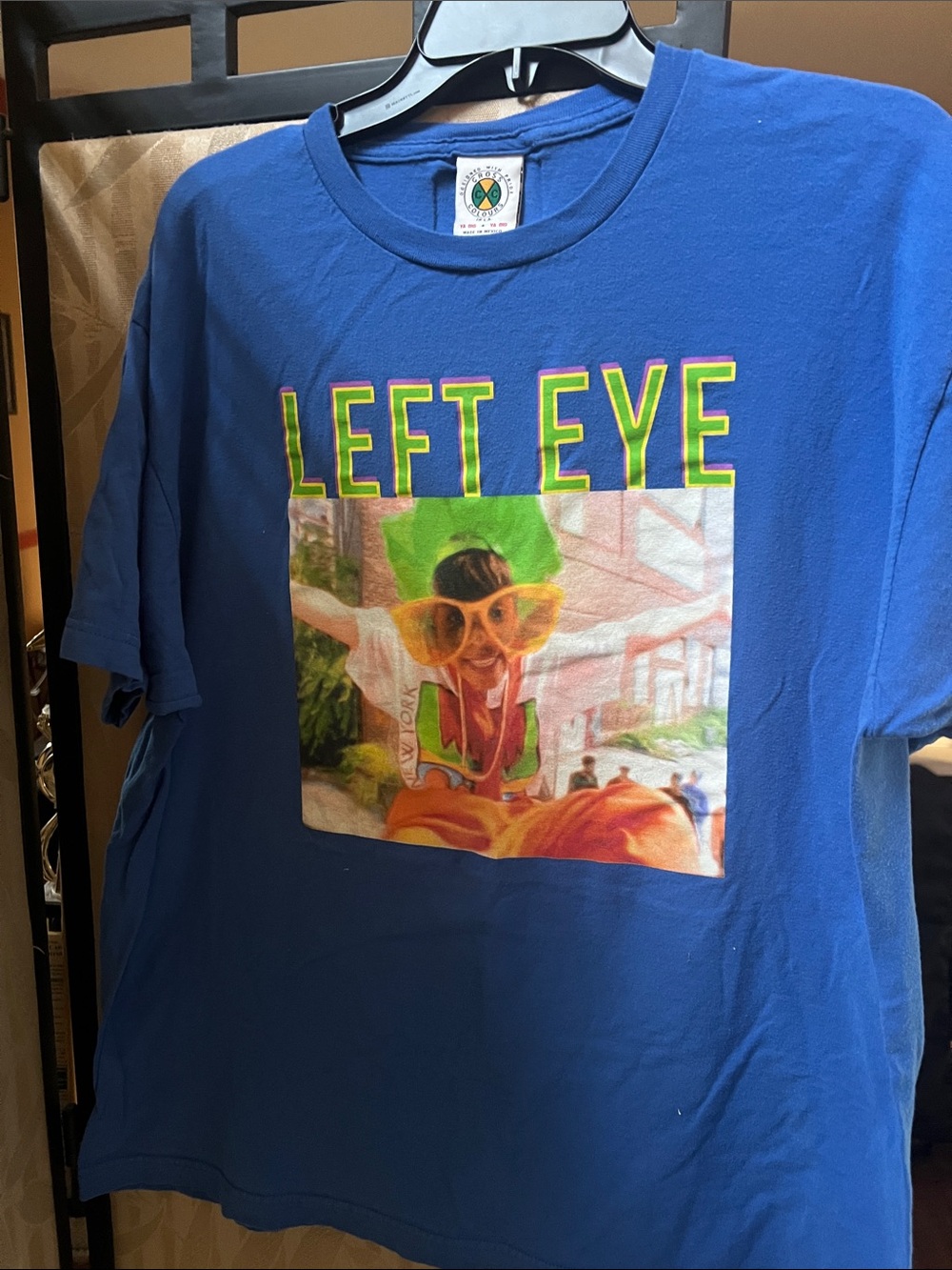 LEFT EYE Graphic Short Sleeve Tee - Blue